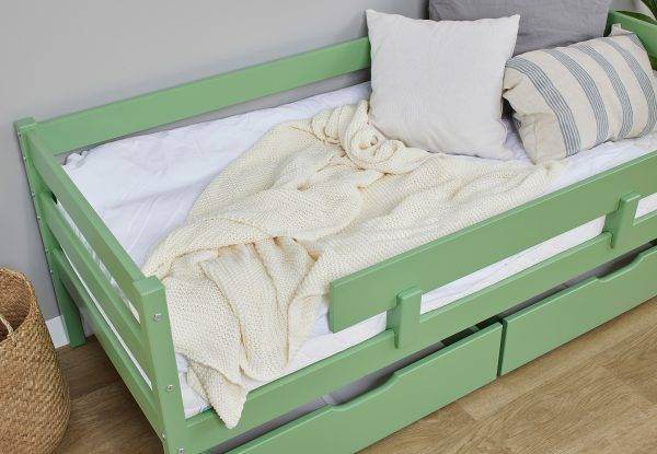 Hoppekids ECO Comfort bedhekje, Pale Green - Afbeelding 7