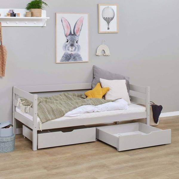 Hoppekids ECO Comfort lade set voor 70x160 cm, Dove Grey - Afbeelding 7