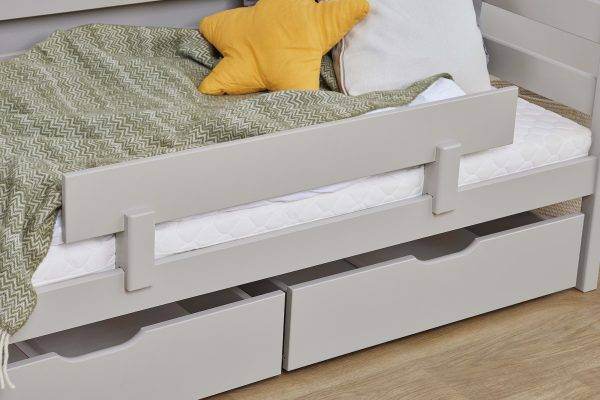 Hoppekids ECO Comfort bedhekje, Dove Grey - Afbeelding 3