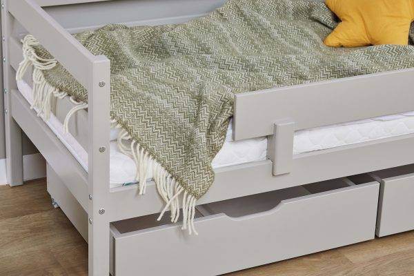 Hoppekids ECO Comfort bedhekje, Dove Grey - Afbeelding 5