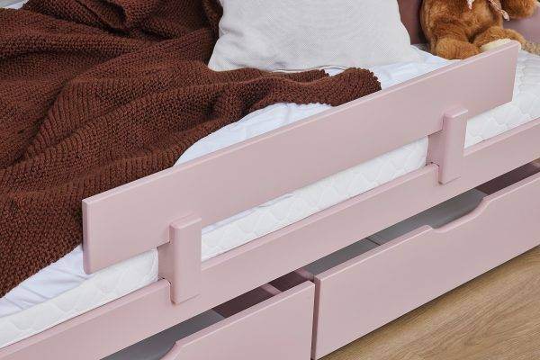 Hoppekids ECO Comfort lade set voor 70x160 cm, Pale Rose - Afbeelding 6