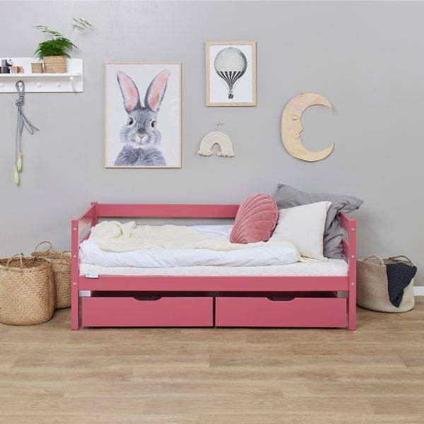 Hoppekids ECO Comfort lade set voor 70x160 cm, Barok Rose - Afbeelding 2