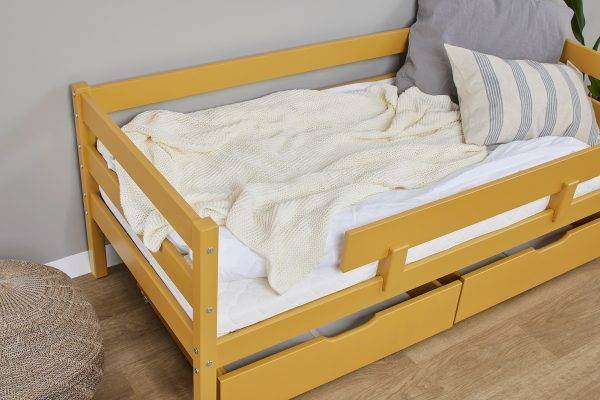 Hoppekids ECO Comfort junior bed 70x160 cm, Autumn Yellow - Afbeelding 6