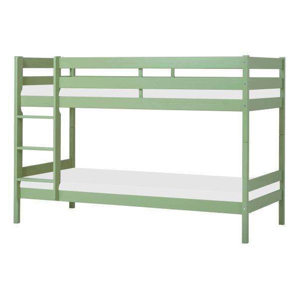 ECO Comfort stapelbed 90x200 cm met lattenbodem & schuimmatras, Wit