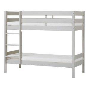 ECO Comfort stapelbed 70x160 cm met lattenbodem & koudschuimmatras, Dove grey