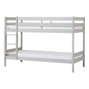 ECO Comfort stapelbed 90x200 cm met lattenbodem en ECO Dream matras, Dove grey