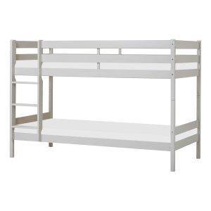ECO Comfort stapelbed 90x200 cm met lattenbodem en schuimmatras, Dove grey