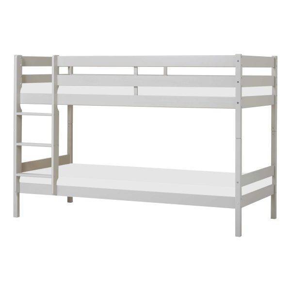 ECO Comfort stapelbed 90x200 cm met lattenbodem en schuimmatras, Dove grey
