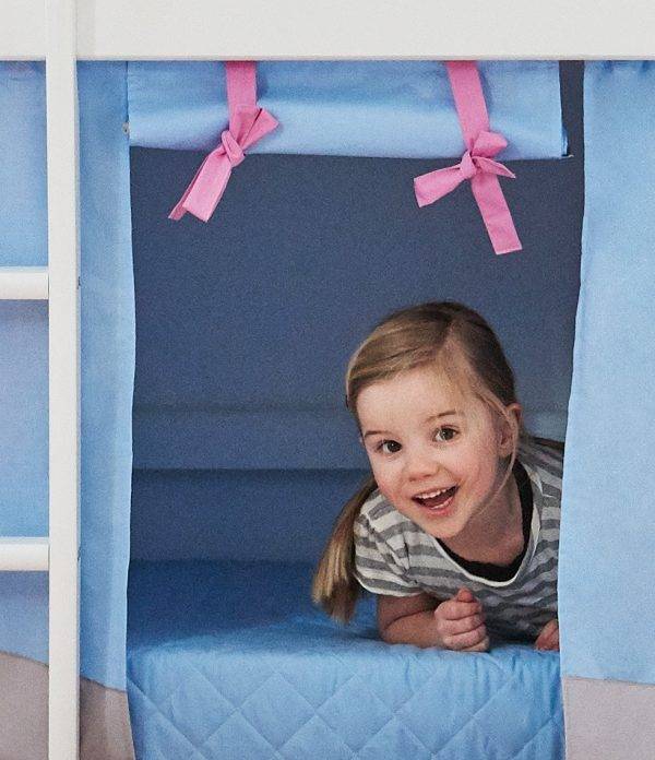 Hoppekids Eenhoorn gordijn voor halfhoog en stapelbed 70x160 cm - Afbeelding 4