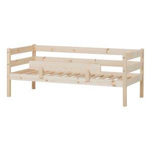 ECO Comfort juniorbed 70x160 met veiligheidsrail, Naturel