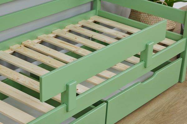 Hoppekids ECO Comfort bedhekje, Pale Green - Afbeelding 4