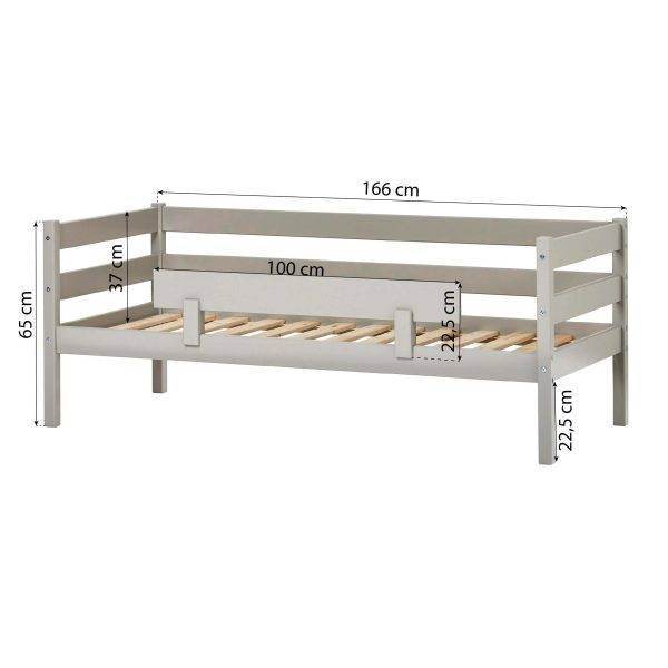 Hoppekids ECO Comfort bedhekje, Dove Grey - Afbeelding 7