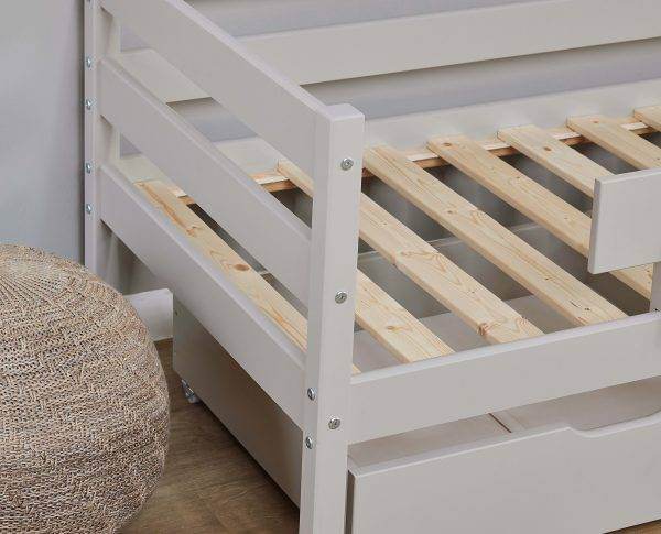 Hoppekids ECO Comfort junior bed 70x160 cm, Dove Grey - Afbeelding 6