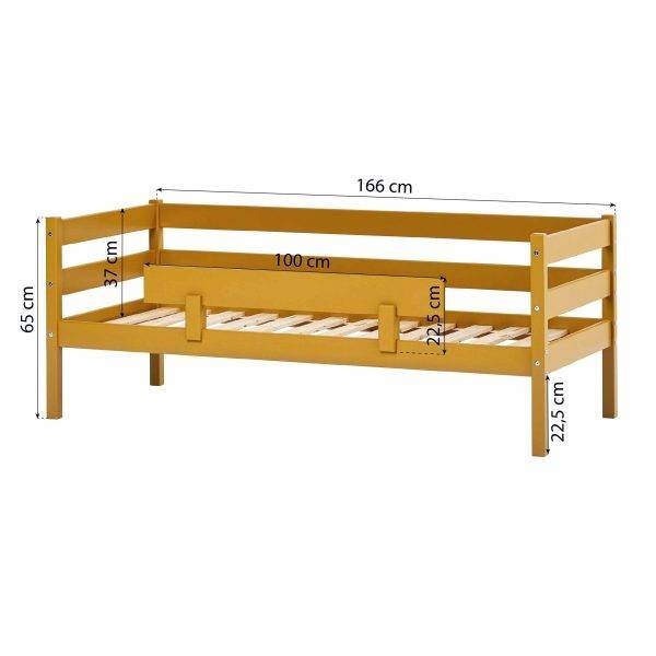 Hoppekids ECO Comfort bedhekje, Autumn Yellow - Afbeelding 7
