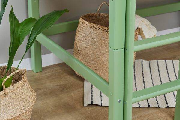 Hoppekids ECO Dream halfhoogslaper 90x200cm Pale Green - Afbeelding 6