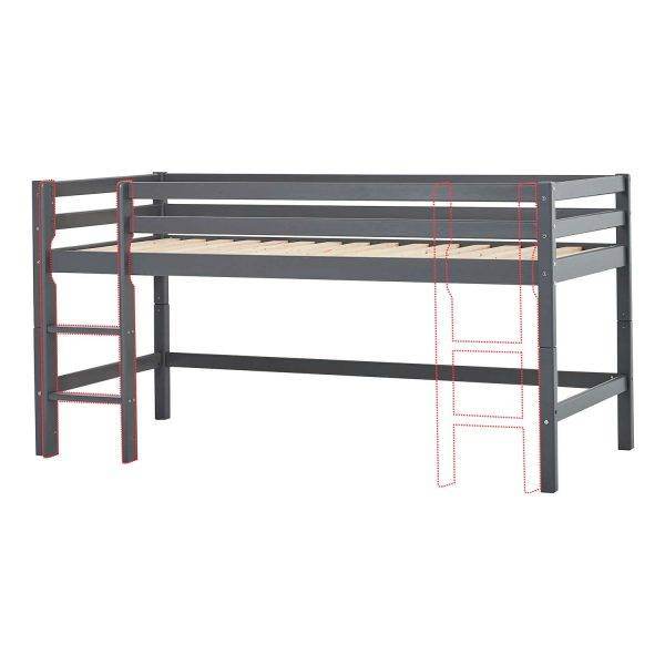 Hoppekids ECO Dream halfhoogslaper 90x200cm Smoked Pearl - Afbeelding 10