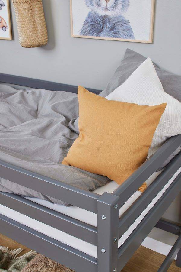 Hoppekids ECO Dream halfhoogslaper 90x200cm Smoked Pearl - Afbeelding 4