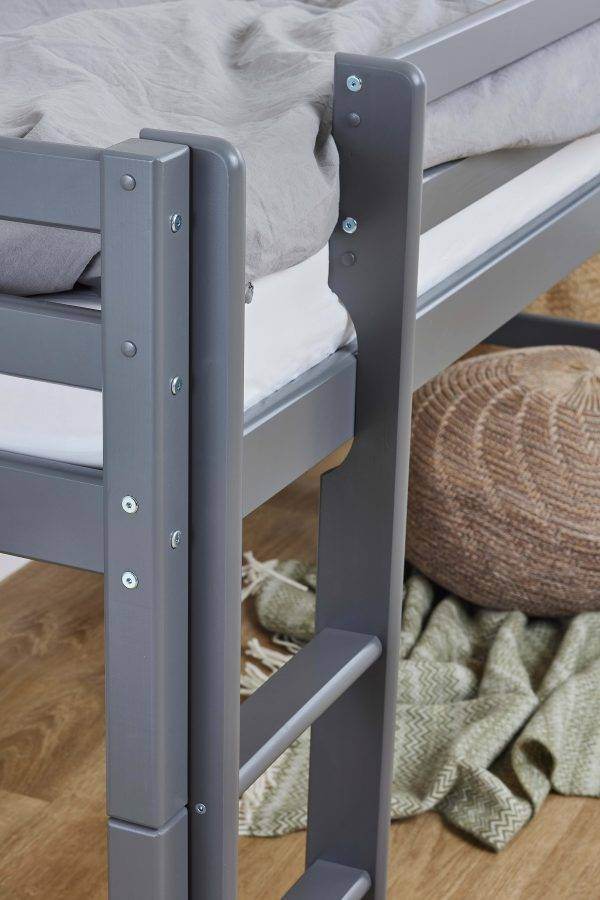 Hoppekids ECO Dream halfhoogslaper 90x200cm Smoked Pearl - Afbeelding 3