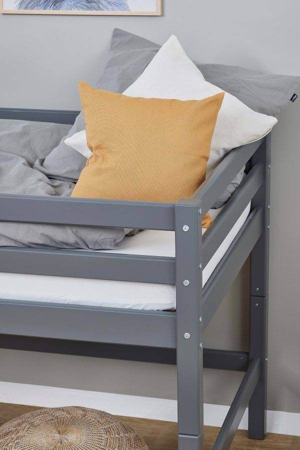 Hoppekids ECO Dream halfhoogslaper 90x200cm Smoked Pearl - Afbeelding 9