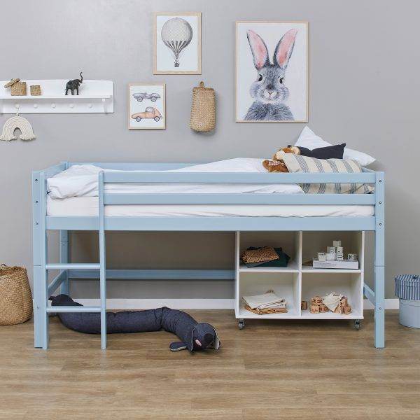 Hoppekids ECO Dream halfhoogslaper 90x200cm Dream Blue - Afbeelding 2
