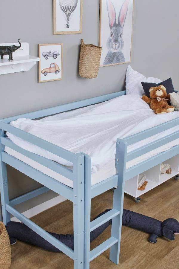 Hoppekids ECO Dream halfhoogslaper 90x200cm Dream Blue - Afbeelding 3