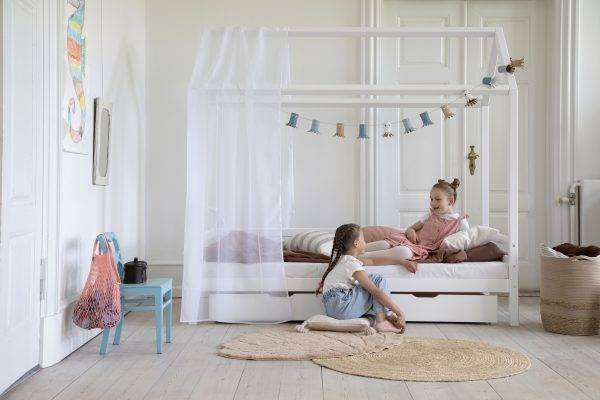 Hoppekids Zeemeermin textiel voor huisbed 90x200 cm - Afbeelding 4