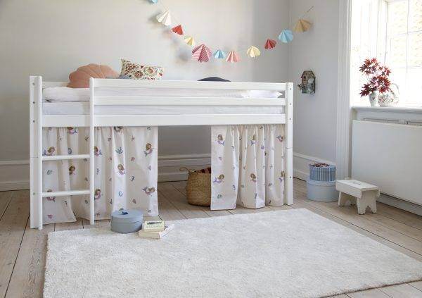 Hoppekids Gordijn Halverwege Hoog Bed, Zeemeermin - Afbeelding 2