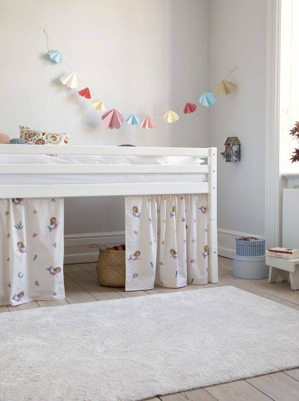 Hoppekids Gordijn Halverwege Hoog Bed, Zeemeermin - Afbeelding 5