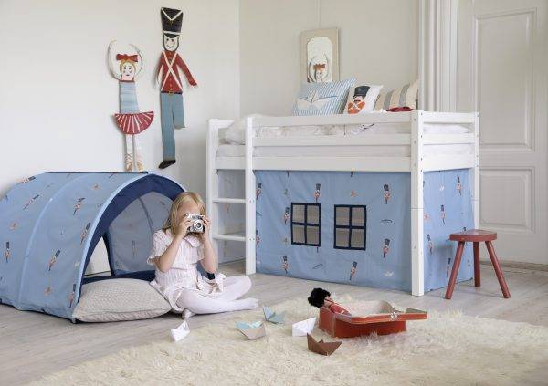 Hoppekids Tin Soldier Gordijn voor halfhoog bed 70x160 cm - Afbeelding 4