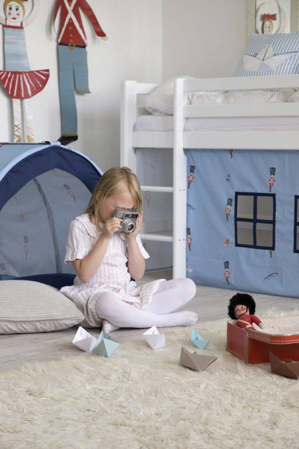 Hoppekids Tin Soldier Gordijn voor halfhoog bed 70x160 cm - Afbeelding 3