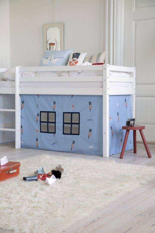 Hoppekids Tin Soldier Gordijn voor halfhoog bed 70x160 cm - Afbeelding 5