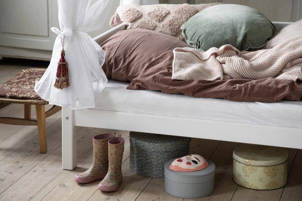 Hemelbed Gordijn 90x200 wit - Afbeelding 4
