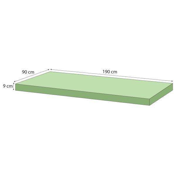 Hoppekids koudschuimmatras 90x190x9 cm - Afbeelding 6