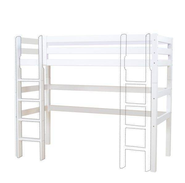 Hoppekids ECO Luxury hoogslaper 90x200 cm, Wit - Afbeelding 6