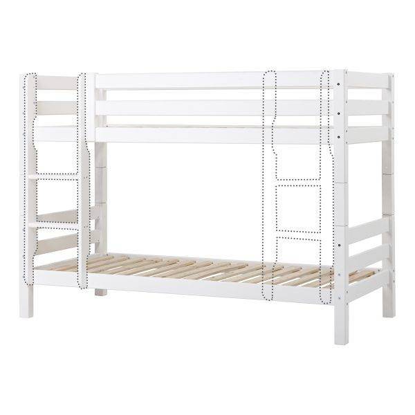 Hoppekids ECO Luxury stapelbed 90x200 cm, Wit - Afbeelding 6