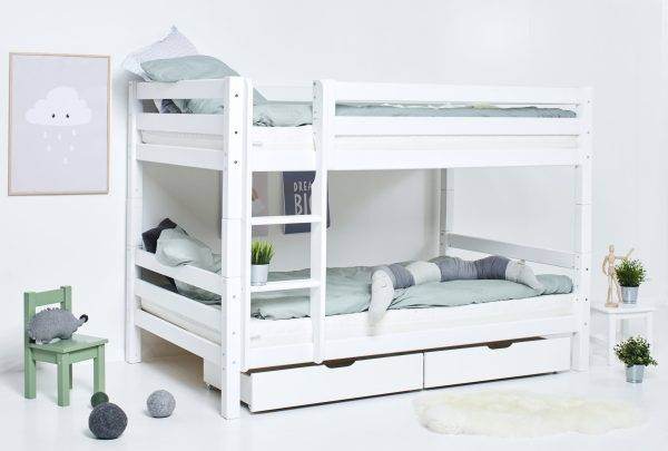 Hoppekids ECO Luxury stapelbed 120x200 cm, Wit - Afbeelding 6