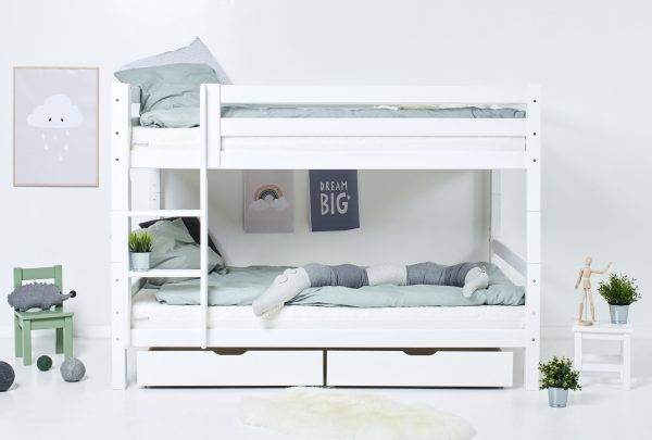 Hoppekids ECO Luxury stapelbed 120x200 cm, Wit - Afbeelding 5