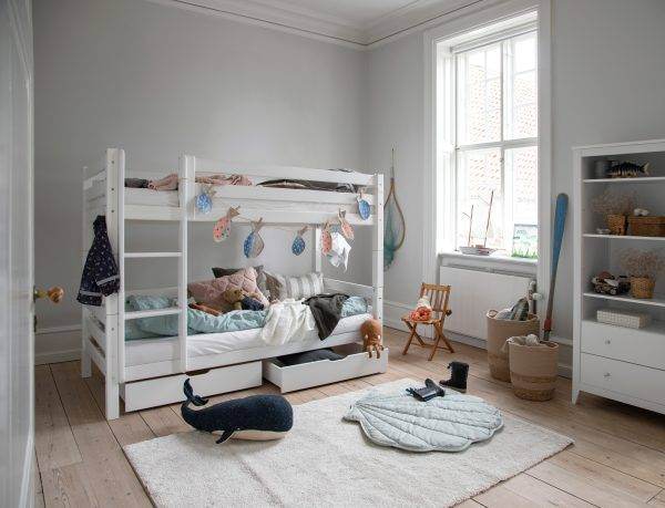 Hoppekids ECO Luxury stapelbed 90x200 cm, Wit - Afbeelding 11