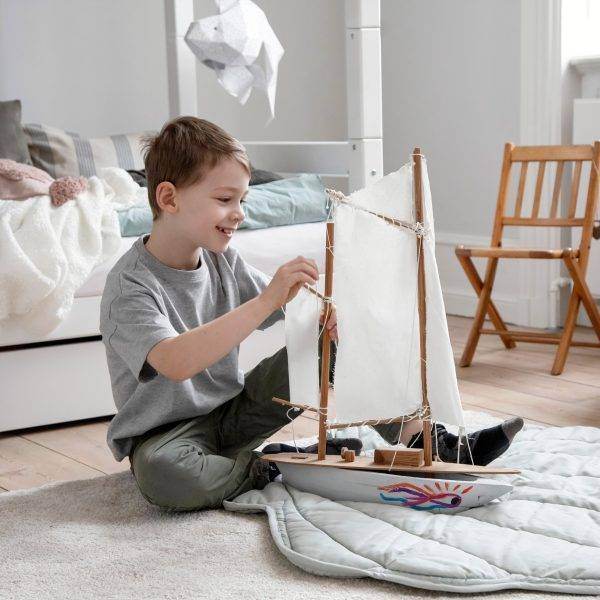 Hoppekids ECO Luxury stapelbed 90x200 cm, Wit - Afbeelding 3