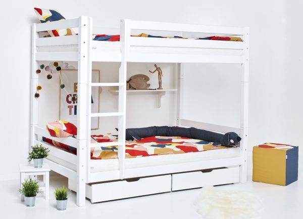 Hoppekids ECO Luxury hoogslaper 120x200 cm, Wit - Afbeelding 7