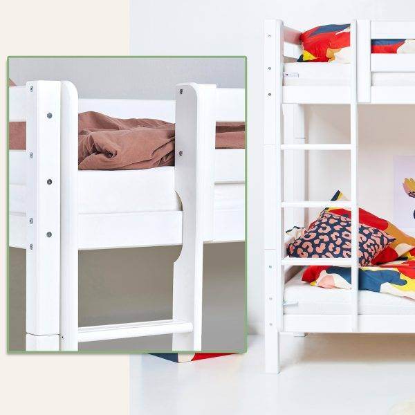 Hoppekids ECO Luxe hoogslaper 90x190 cm, Wit - Afbeelding 5