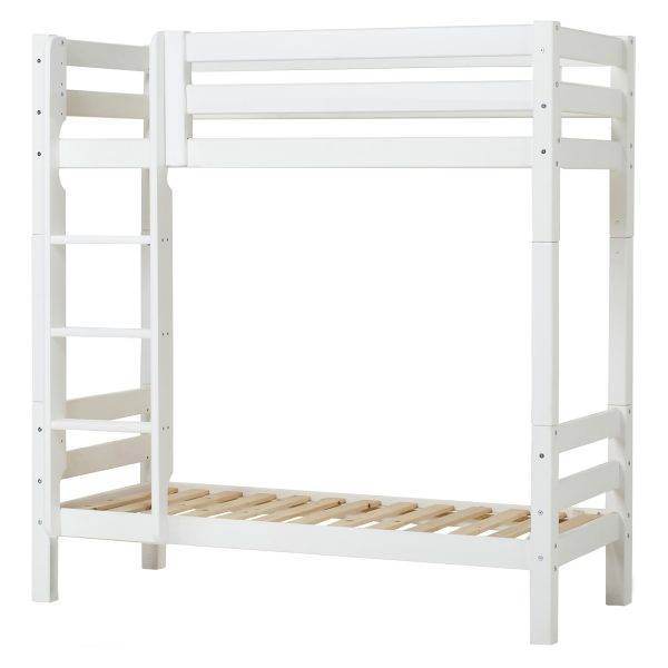 Hoppekids ECO Luxury hoog stapelbed 70x160 cm, Wit
