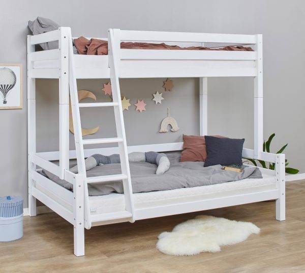 Hoppekids ECO Luxury hoog familie stapelbed 120x200 cm, Wit - Afbeelding 5