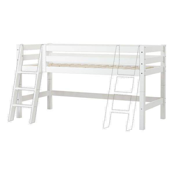 Hoppekids ECO Luxury halfhoogslaper 90x200cm schuine ladder - Afbeelding 7