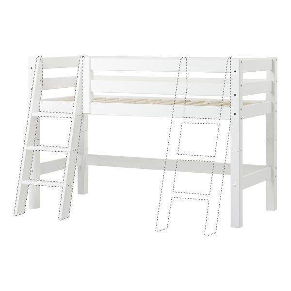 Hoppekids ECO Luxury halfhoogslaper 70x160cm schuine ladder - Afbeelding 7