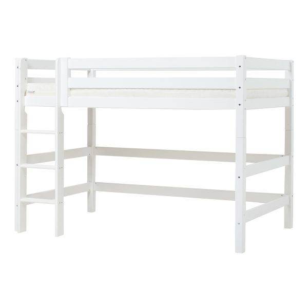 Hoppekids ECO Luxury middenhoog bed 120x200 cm, Wit - Afbeelding 4