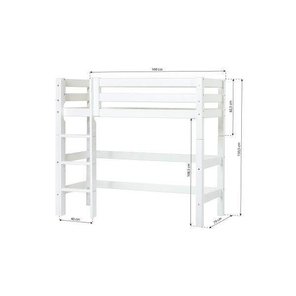 Hoppekids ECO Luxury hoogslaper 70x160cm - Afbeelding 5