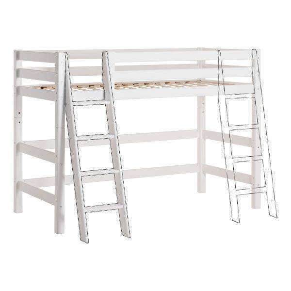 Hoppekids ECO Luxury hoogslaper 90x200cm flex schuine ladder - Afbeelding 11