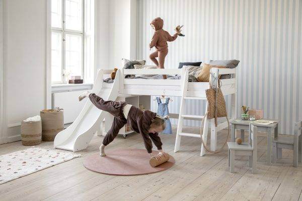 MADS kinder set 1 tafel/2 stoelen, Dove grey - Afbeelding 4