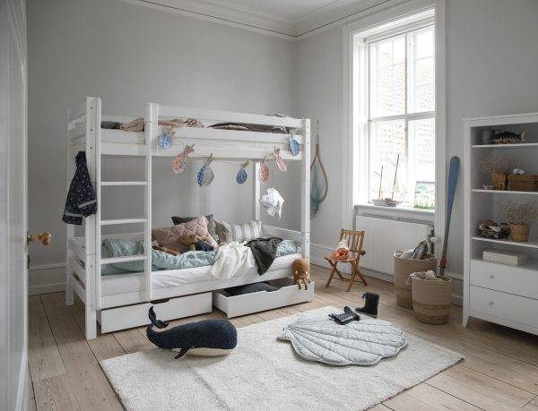 Hoppekids ECO Luxury hoogslaper 90x200 cm, Wit - Afbeelding 2